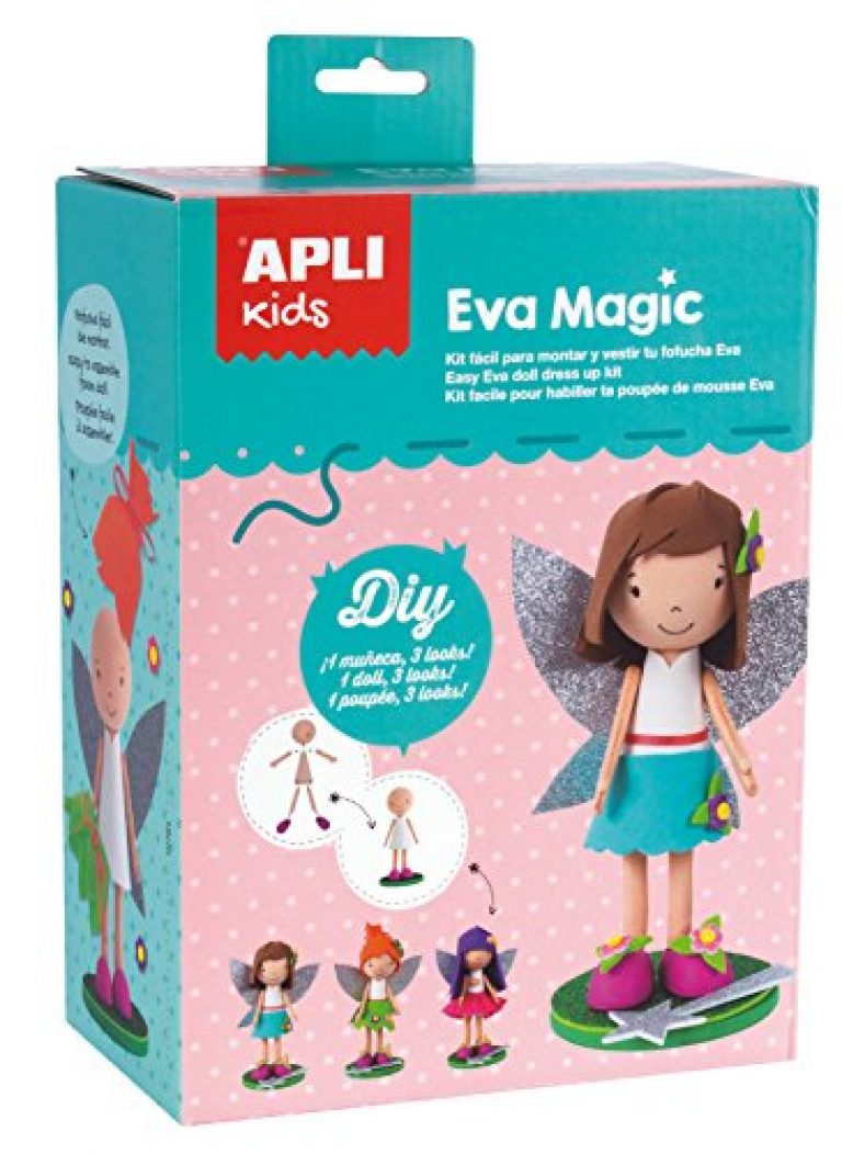 APLI Kids - Fofucha fácil EVA Magic - Casas de muñecas