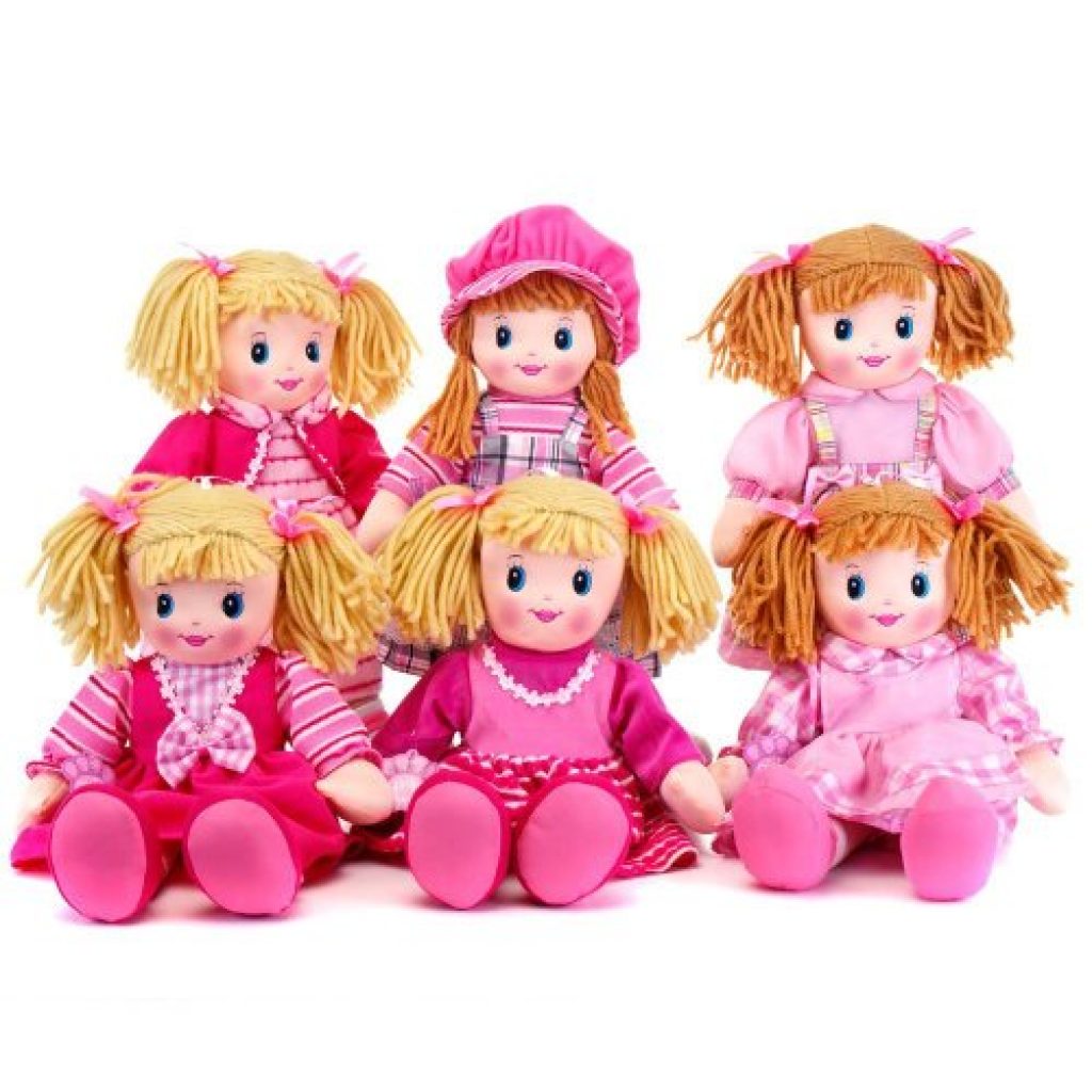 KALOO - Colección Tendresse Mi Primera Muñeca de Trapo Jade K, 32 cm (K962000