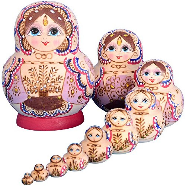 Muñecas Rusas Que Anidan, Juguetes Para Niñas, Matrioska | Meses sin Muñecas Rusas Que Anidan, Juguetes Para Niñas, Matrioska | Meses sin