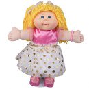 Cabbage Patch Kids Pelo de lana vintage retro estilo muñeca rubia de ojos cabello/azul Original