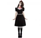 DISFRAZ MUÑECA DE TRAPO GOTICA M-L