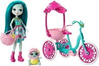 Enchantimals Bicicleta de Paseo, accesorios muñecas