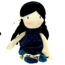 Gorjuss-M-02-G Muñeca de Trapo 30cm