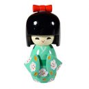 lachineuse Muñeca de Japón Kokeshi – TSUBOMI – Suerte y éxito