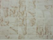 Lámina de Baldosas Suelo en Mármol Blanco en Miniatura Escala 1:12 para Cocina de Casa de Muñecas