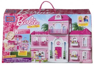 Mega Bloks 80229 – Mega Bloks Barbie Mansión de Lujo