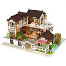 Morningtime DIY Miniatura Casa De Muñecas con Muebles, Dollhouse Kit realista 3d