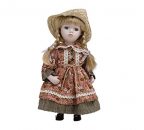 Muñeca de Porcelana de 30 cms con soporte. CATHARINA – BAM011