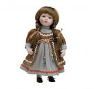 Muñeca de Porcelana de 30 cms con soporte