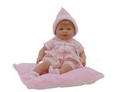 Nines Artesanals d’Onil-Mi Bebito con Ojos Abiertos, Color Rosa, única