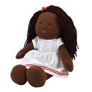 One Dear World muñeca de 32 cm – Hope Cabello Africano, para bebés y niños pequeños