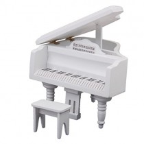 Piano de casa de munecas miniatura