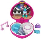Polly Pocket Muñeca con mini cofre, espectáculo de ballet