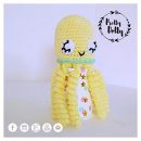 PULPO DE GANCHILLO AMARILLO – AMIGURUMI PARA BEBE