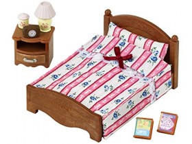 Sylvanian Families 5019 – Cama semi doble – Muñecas y accesorios – Sylvanian