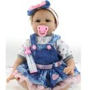 ZIYIUI Muñeca realística Realista Hecha a Mano 55cm